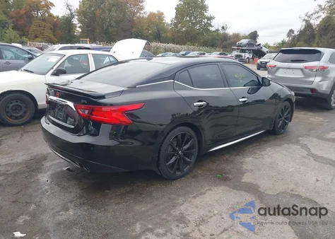 2017 Nissan Maxima 3.5 Sr из США, поврежденный, VIN 1N4AA6AP2HC398697